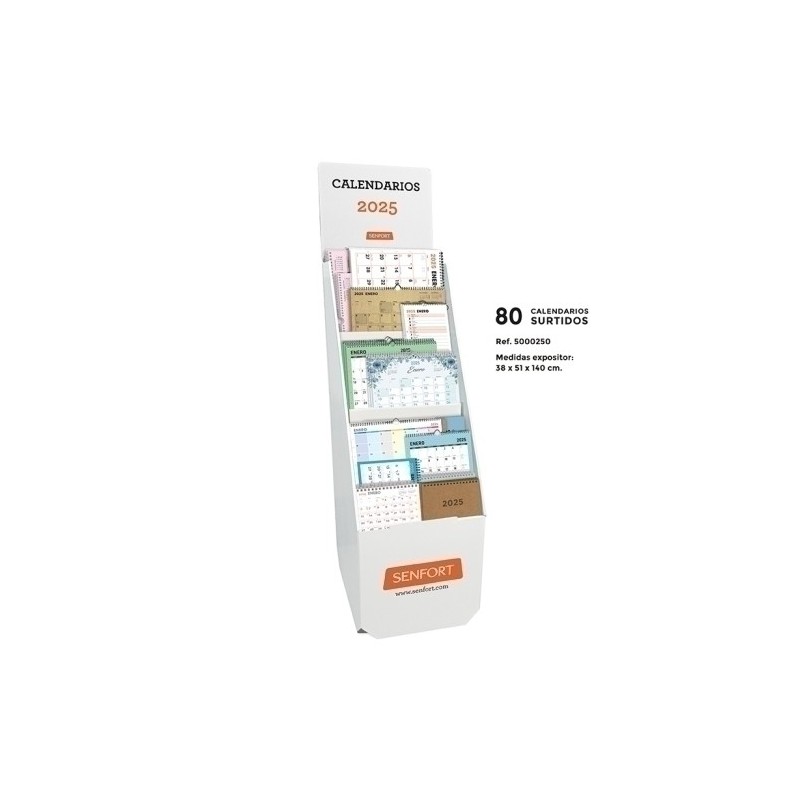 5000250-CAL.SENF. SURTIDO EXP.80 precio por 1 unidades
