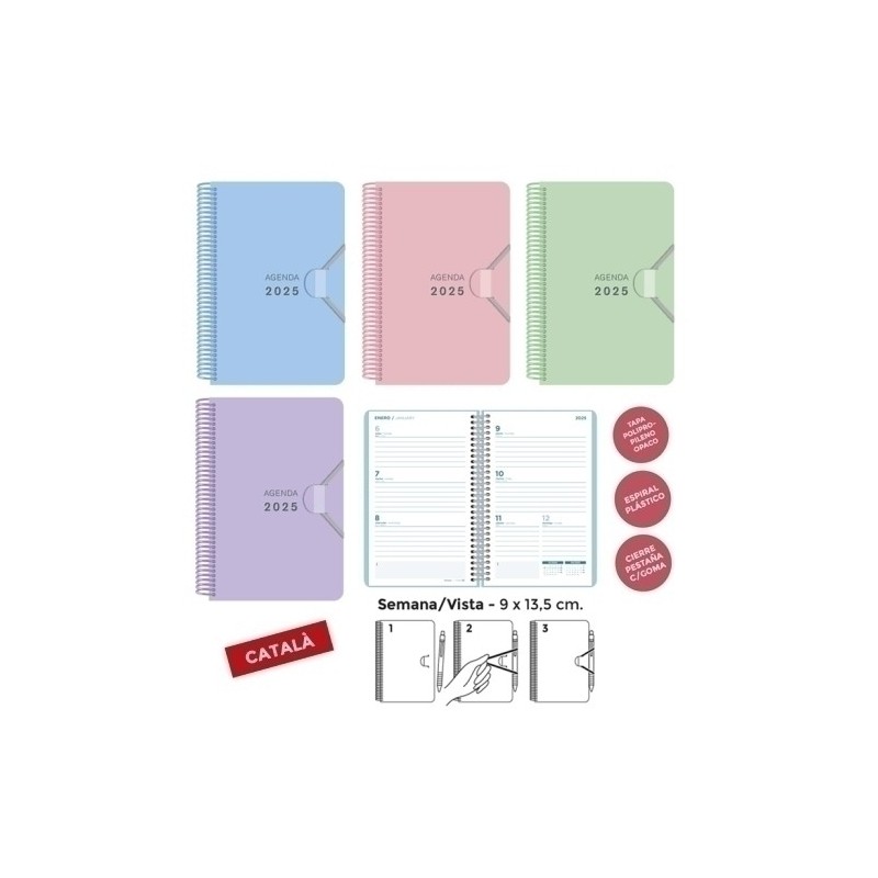 55131150-C-AG.SENF.CAT. MINI 90x135 S/V A.4 precio por 1 unidades