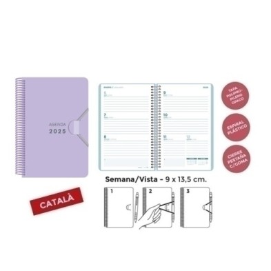 55131154-C-AG.SENF.CAT. MINI 90x135 S/V LILA precio por 1 unidades