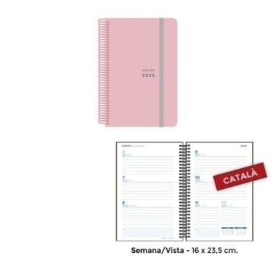 55134252-C-AG.SENF.CAT. PASTEL 160x235 S/V ROSA precio por 1 unidades