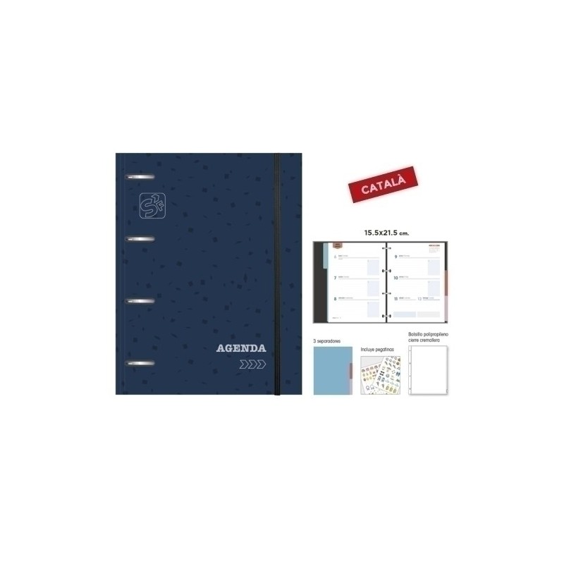 55151751-C-AG.SENF.CAT. SEOUL IKI 155x215 S/V BLAU precio por 1 unidades