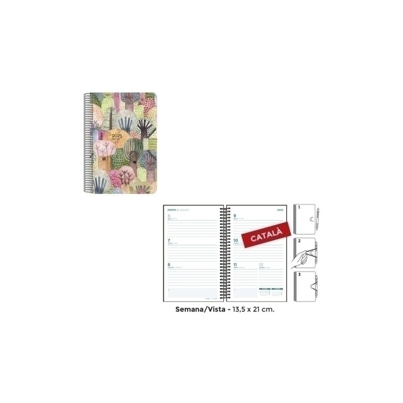 55163251-C-AG.SENF.CAT. ACUARELA 135x210 S/V BOSC precio por 1 unidades