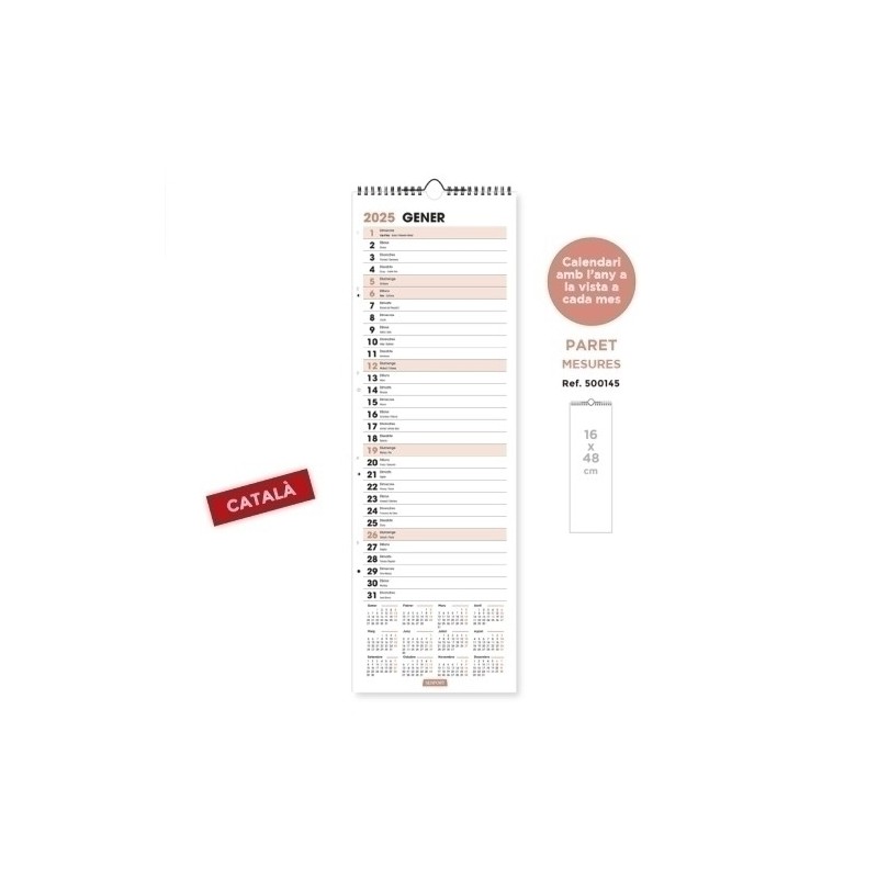 500145-C-CAL.SENF.CAT. PARET MES OFFICE 160x480 precio por 1 unidades