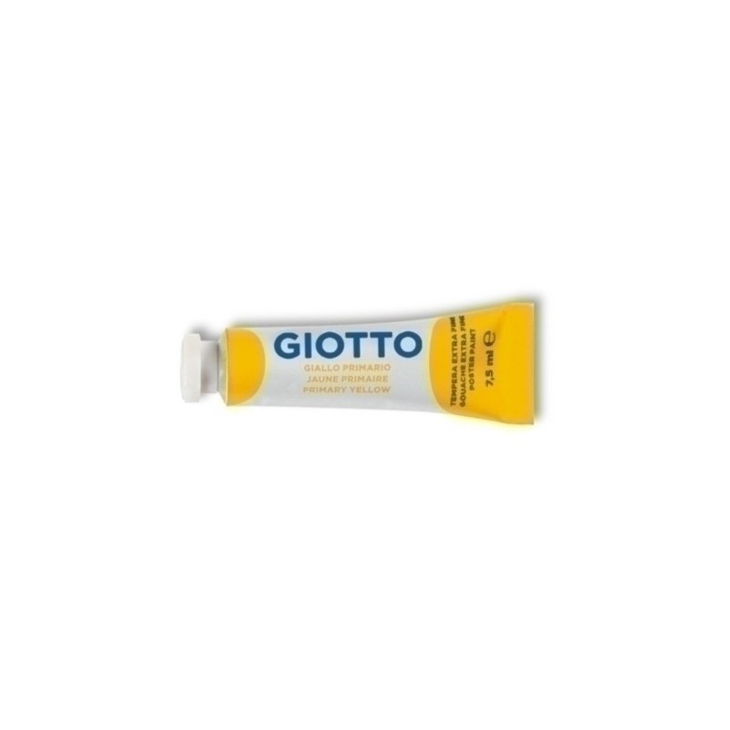 F35100200-TEMPERA GIOTTO  7.5 ml  AMARILLO precio por 10 unidades