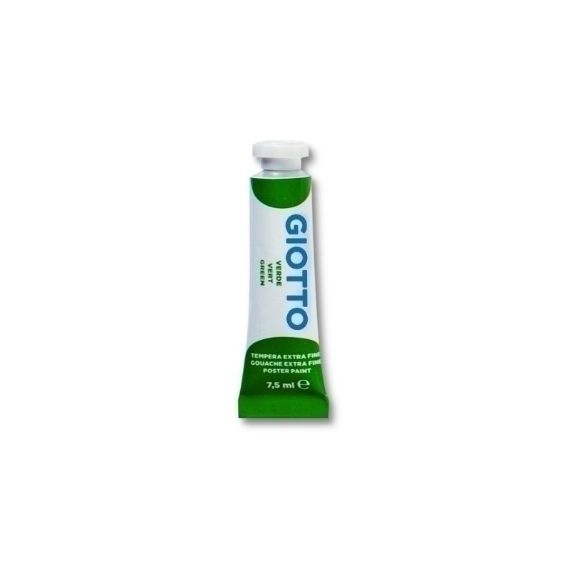 F35101200-TEMPERA GIOTTO  7.5 ml  VERDE precio por 10 unidades