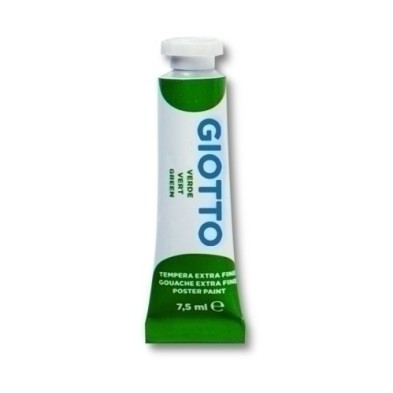F35101200-TEMPERA GIOTTO  7.5 ml  VERDE precio por 10 unidades