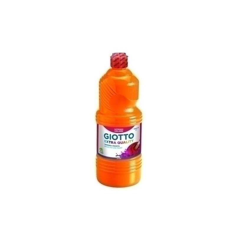 F53340500-TEMPERA GIOTTO LIQ.1000 ml NARANJA precio por 1 unidades