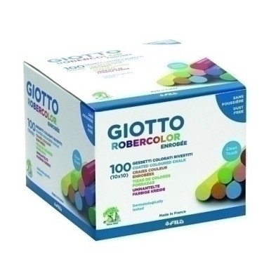 F539400-TIZAS COLOR CAJA C/100 GIOTTO ROBERC. precio por 1 unidades