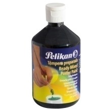 63794/24005227-TEMPERA PELIKAN LIQ.500ml 742/500L NEGRO precio por 1 unidades