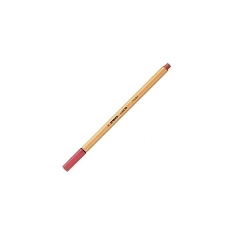 88/47-ROTUL.STABILO POINT 88  ROJO OXIDO precio por 10 unidades