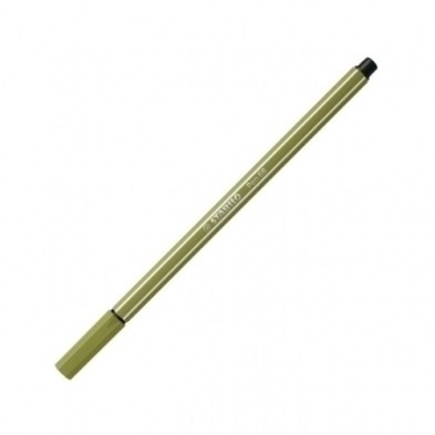 68/37-ROTUL.STABILO PEN 68  VERDE BARRO precio por 10 unidades