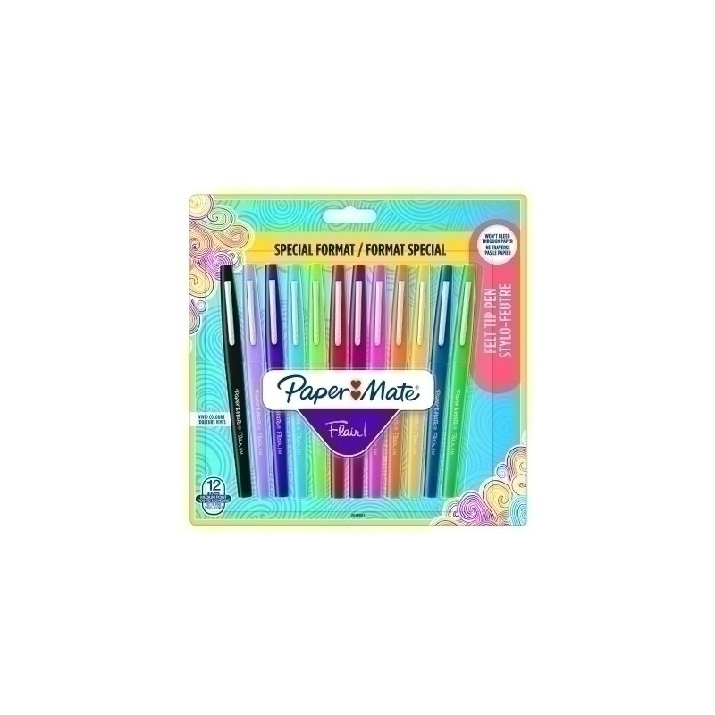 2048987-ROTUL.PAPER MATE BASICOS SURT.B/12 precio por 1 unidades