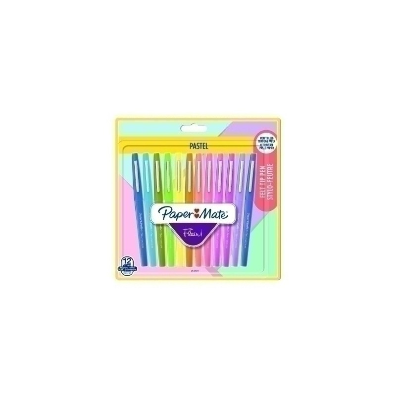 2137277-ROTUL.PAPER MATE PASTEL SURT.B/12 precio por 1 unidades