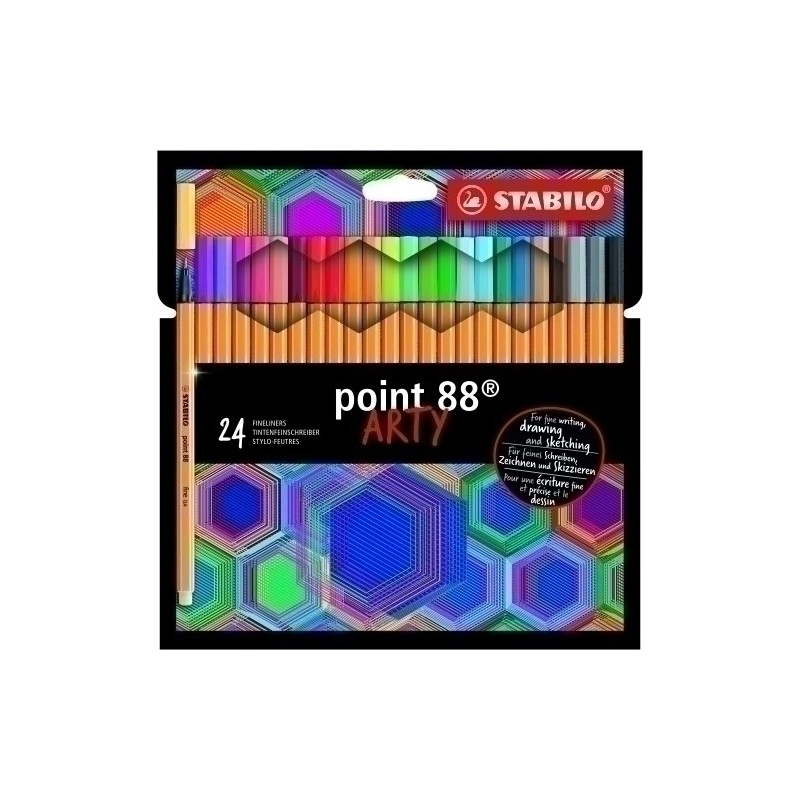 8824/1-20-ROTUL.STABILO POINT 88 ARTY LINE e.24 precio por 1 unidades