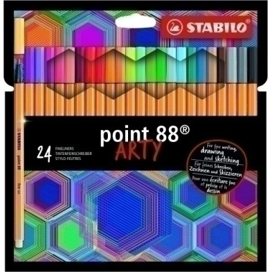 8824/1-20-ROTUL.STABILO POINT 88 ARTY LINE e.24 precio por 1 unidades