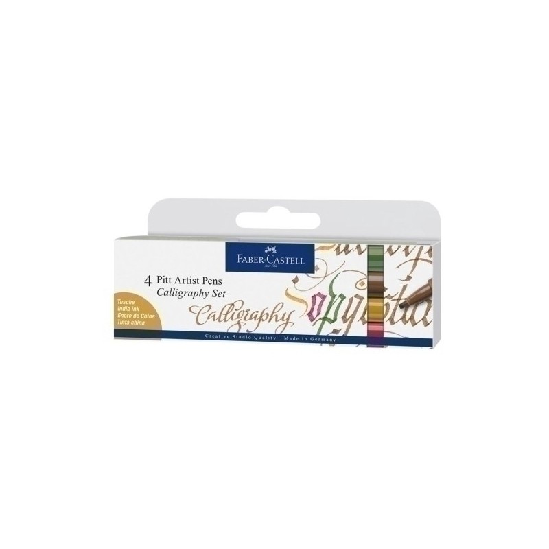 167505-ROTUL.FABER PITT ARTIST CALLIGRAPHY E/4 precio por 1 unidades