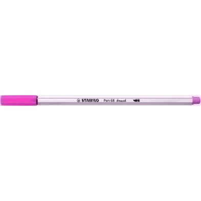568/29-ROTUL.STABILO PEN 68  BRUSH ROSA precio por 10 unidades