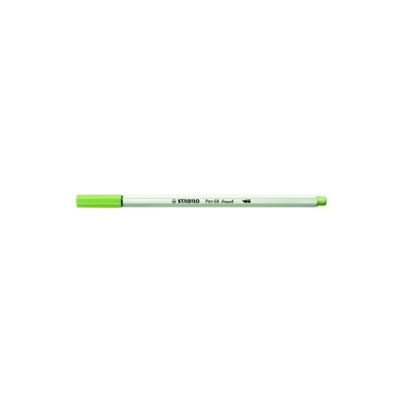 568/34-ROTUL.STABILO PEN 68  BRUSH PISTACHO precio por 10 unidades
