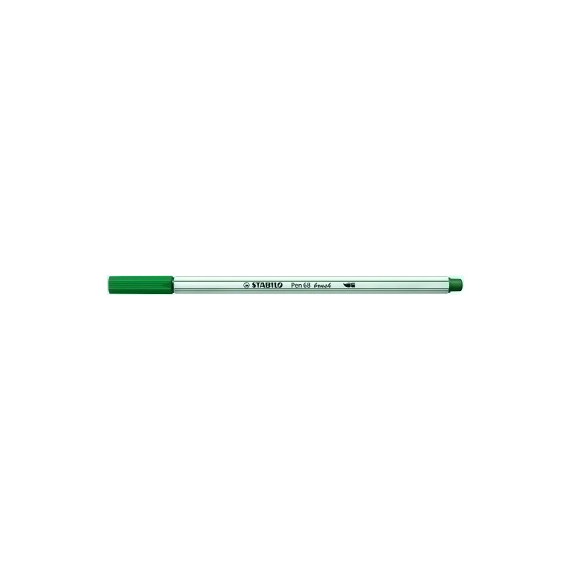 568/53-ROTUL.STABILO PEN 68  BRUSH TURQUESA precio por 10 unidades
