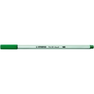 568/53-ROTUL.STABILO PEN 68  BRUSH TURQUESA precio por 10 unidades