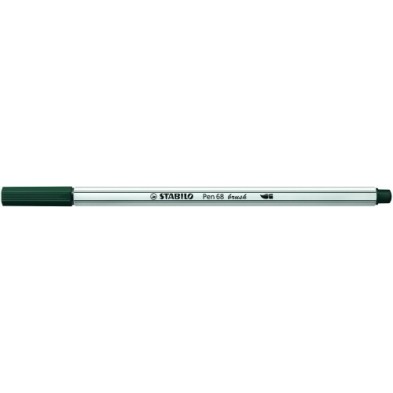 568/63-ROTUL.STABILO PEN 68  BRUSH V.TIERRA precio por 10 unidades