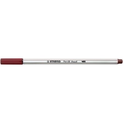 568/75-ROTUL.STABILO PEN 68  BRUSH SIENA precio por 10 unidades