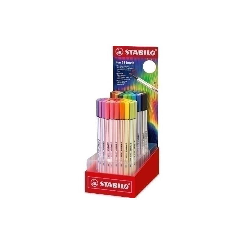 568/80-02-ROTUL.STABILO PEN BRUSH ARTY LINE  E/80 precio por 1 unidades
