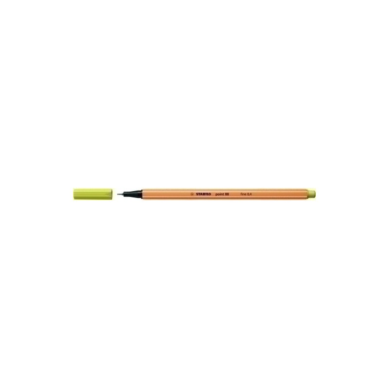 88/67-ROTUL.STABILO POINT 88 MOSTAZA precio por 10 unidades