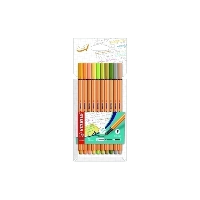 8810-22-ROTUL.STABILO POINT 88 ESTUCHE 10 precio por 1 unidades