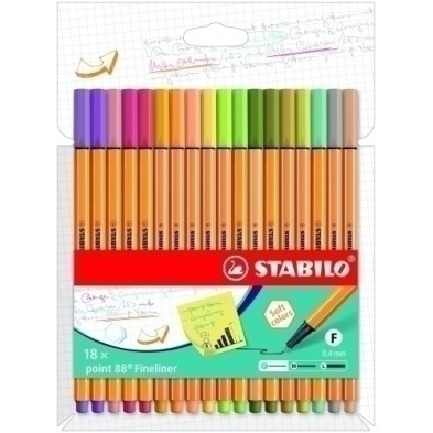 8818-22-5-ROTUL.STABILO POINT 88 ESTUCHE 18 precio por 1 unidades