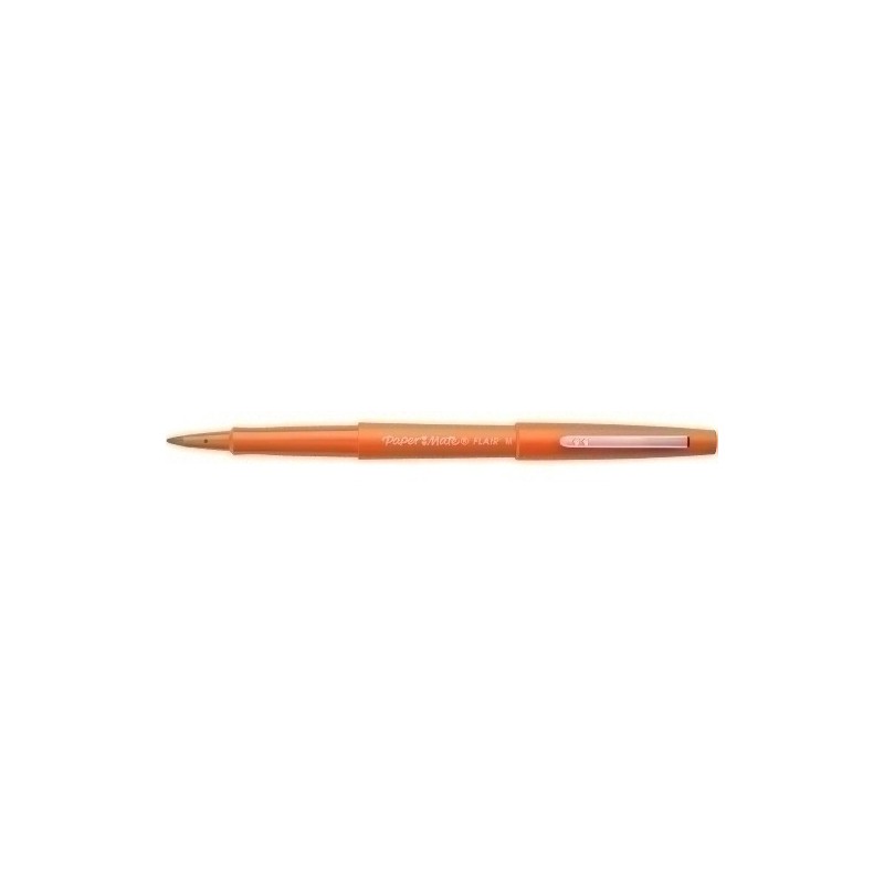 S0971620-ROTUL.PAPERMATE NYLON  NARANJA precio por 12 unidades