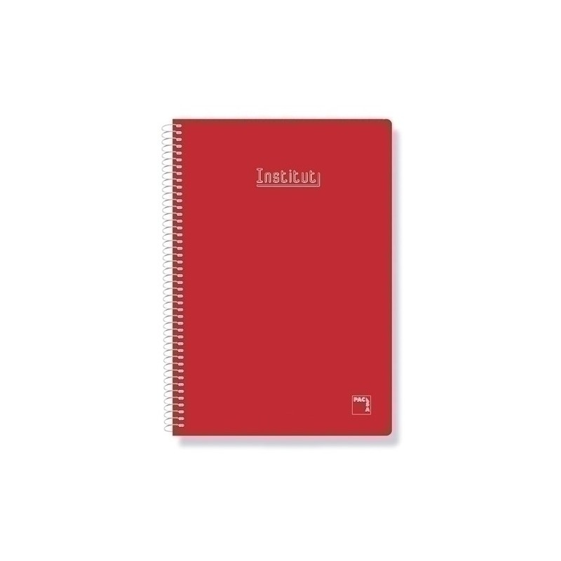 16729-BLOCK PACSA XTRA Fº 80h CD.4 ROJO precio por 5 unidades