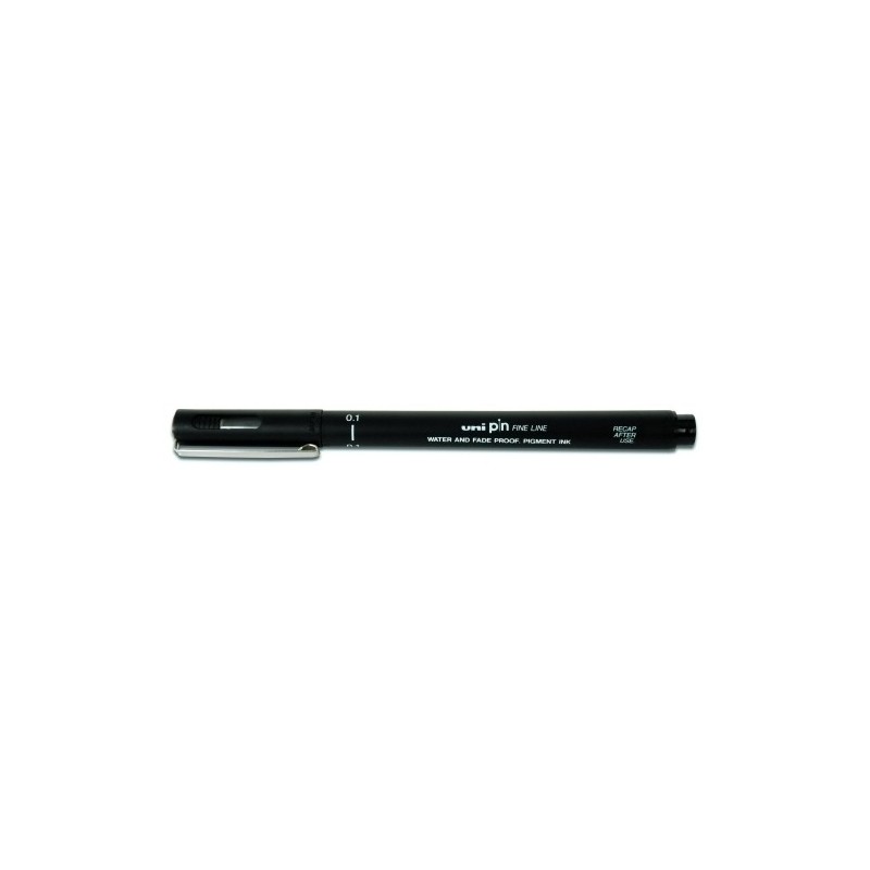 288902000-ROTUL.UNI PIN MANGA 0.1 mm NEGRO precio por 12 unidades