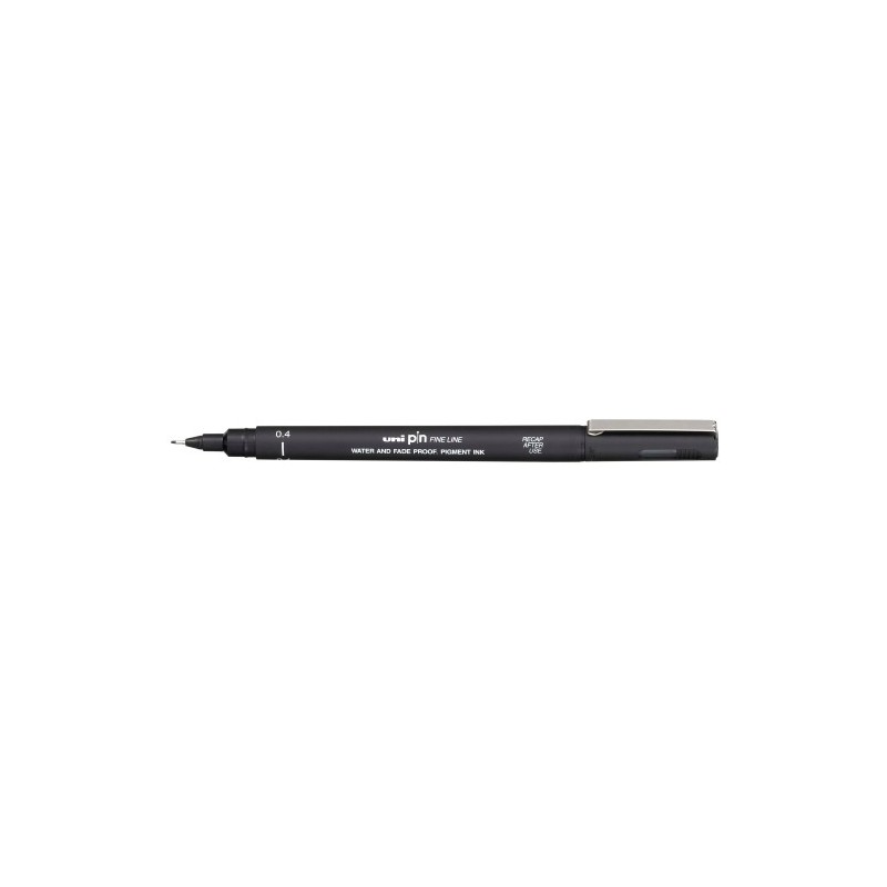289165000-ROTUL.UNI PIN MANGA 0.4 mm NEGRO precio por 12 unidades