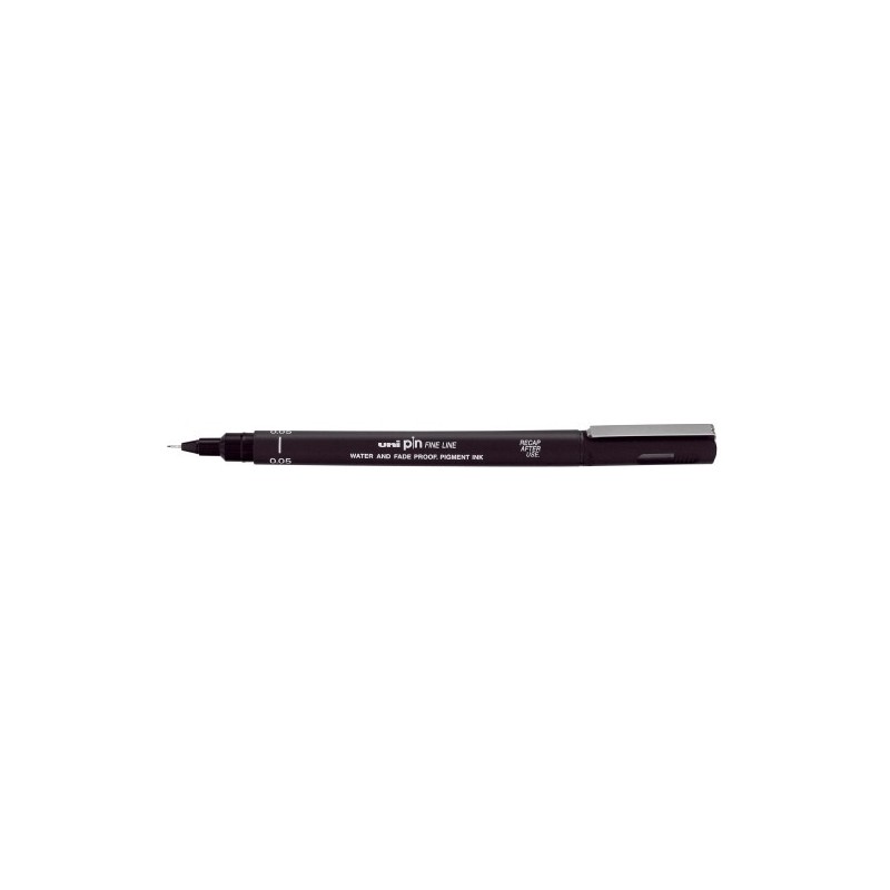 289066000-ROTUL.UNI PIN MANGA 0.5 mm NEGRO precio por 12 unidades