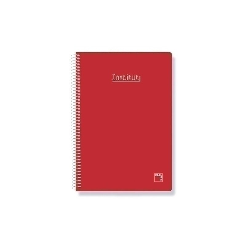 16720-BLOCK PACSA XTRA Fº 80h MM ROJO precio por 5 unidades