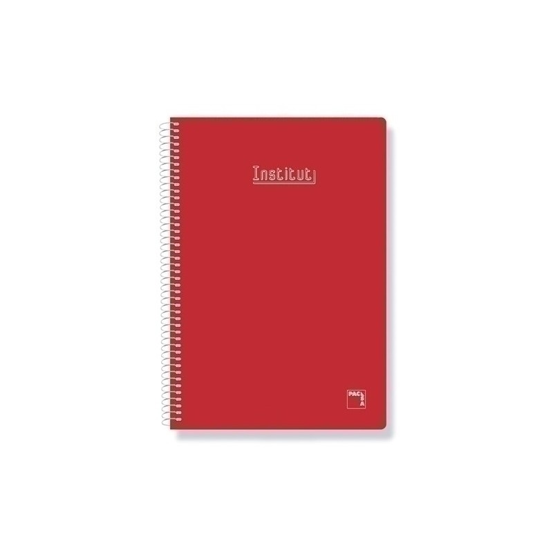 16719-BLOCK PACSA XTRA Fº 80h PT.2.5 ROJO precio por 30 unidades