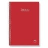 16719-BLOCK PACSA XTRA Fº 80h PT.2.5 ROJO precio por 30 unidades