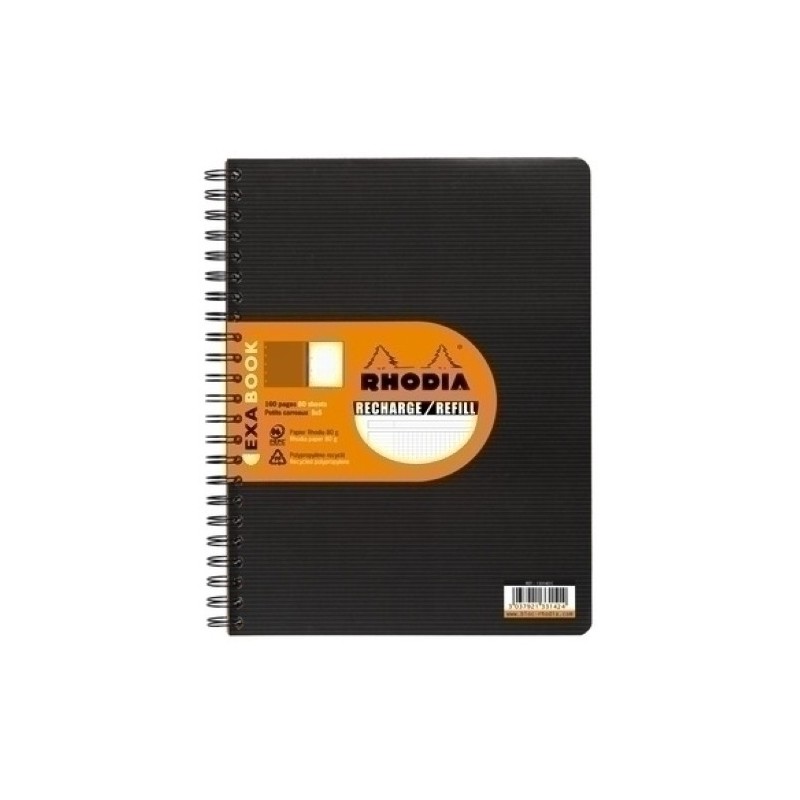 133142C-CUADERNO CLAIREFONT. RHODIA A4+ 160h 5x5 precio por 5 unidades