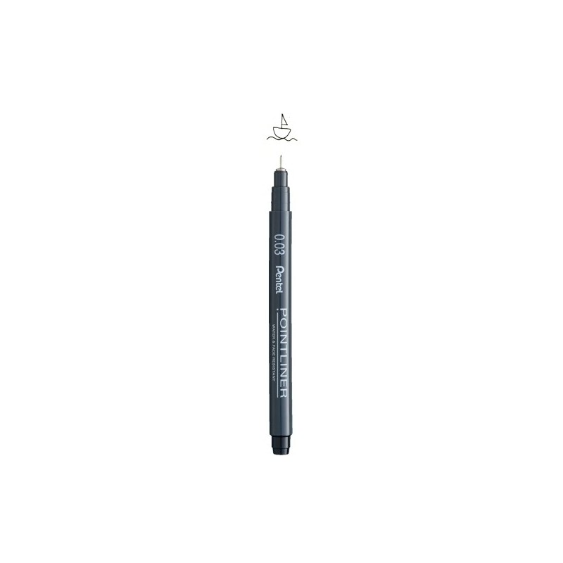 S20P-Pentel-0.03-ROTUL.PENTEL CALIBRADO POINTLINER 0.03 precio por 1 unidades