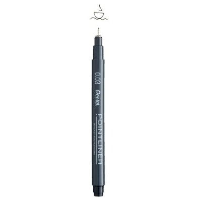 S20P-Pentel-0.03-ROTUL.PENTEL CALIBRADO POINTLINER 0.03 precio por 1 unidades