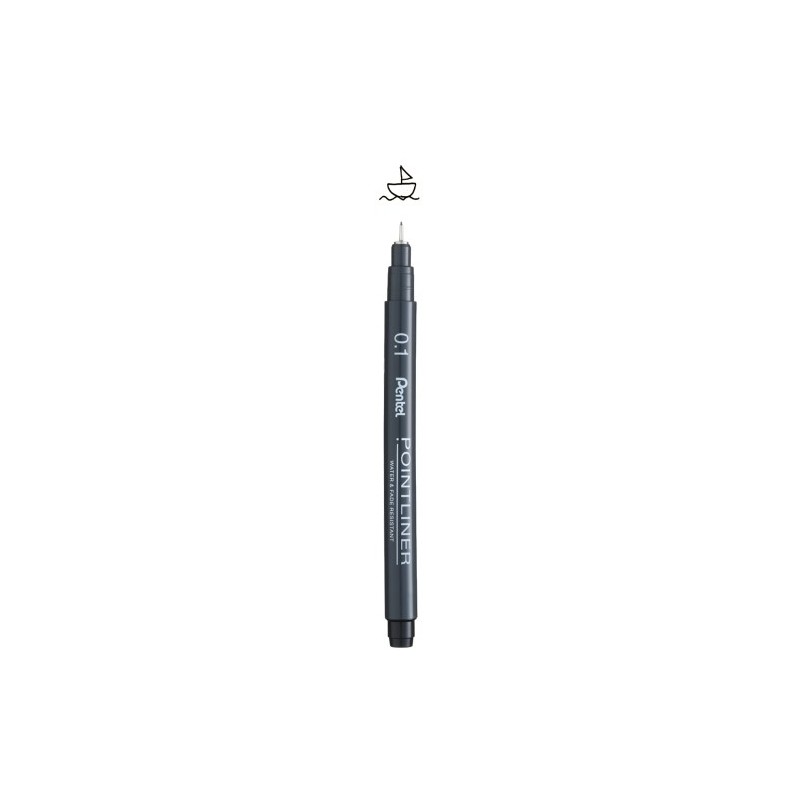 S20P-Pentel-0.1-ROTUL.PENTEL CALIBRADO POINTLINER 0.1 precio por 1 unidades