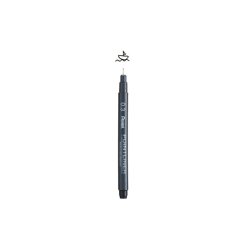 S20P-Pentel-0.3-ROTUL.PENTEL CALIBRADO POINTLINER 0.3 precio por 1 unidades