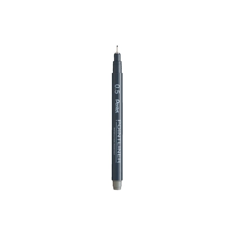 S20P-Pentel-5N-ROTUL.PENTEL CALIBR.POINTLINER 0.5 GRIS precio por 1 unidades