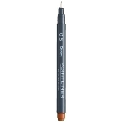 S20P-Pentel-5SG-ROTUL.PENTEL CALIBR.POINTLINER 0.5 SANG. precio por 1 unidades