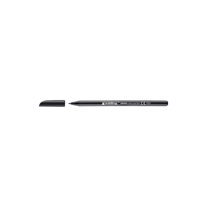 120001-ROTUL.EDDING 1200  NEGRO precio por 10 unidades