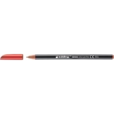 120002-ROTUL.EDDING 1200  ROJO precio por 10 unidades