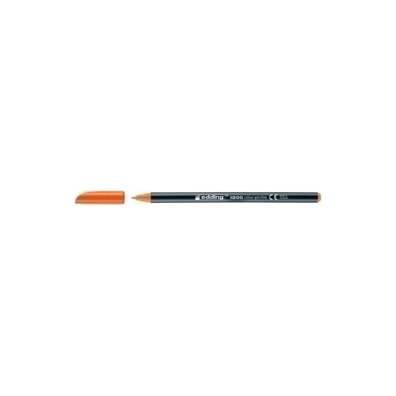 120066-ROTUL.EDDING 1200  NARANJA NEON precio por 10 unidades