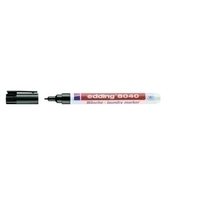 8040-ROTUL.EDDING 8040 TELA 1 mm NEGRO precio por 10 unidades