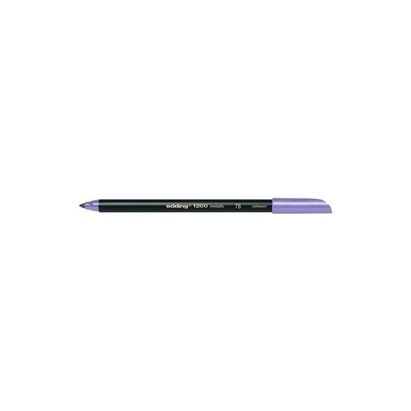 120078-ROTUL.EDDING 1200 METALLIC  VIOLETA precio por 10 unidades